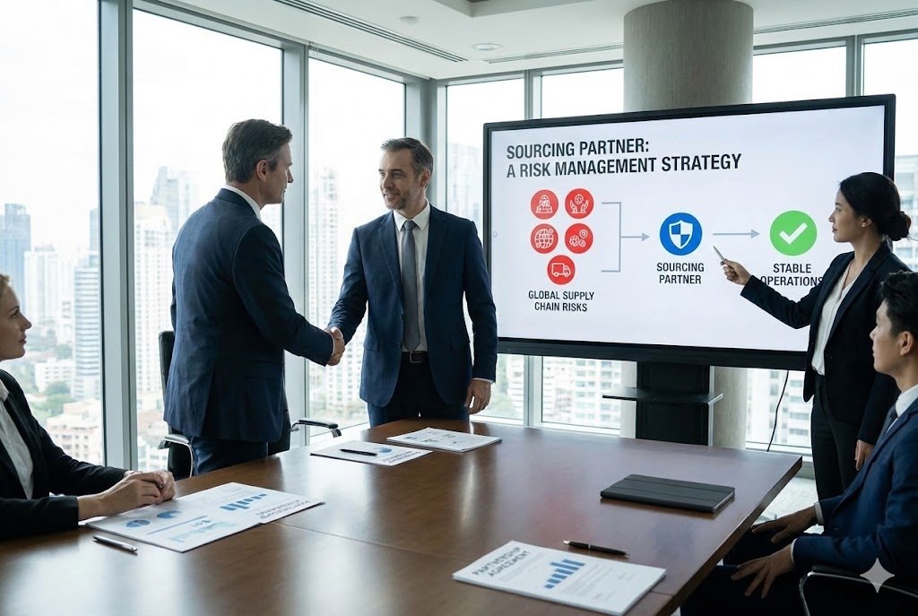 sourcing partner as a risk management strategy