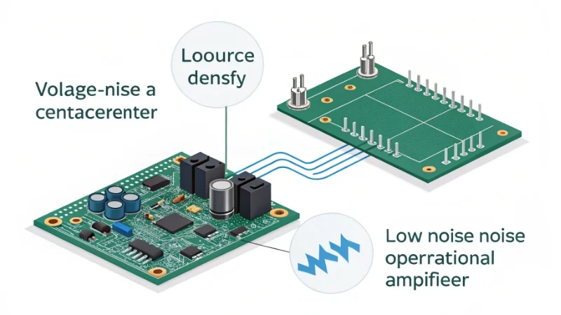 High-Speed Op-Amp Performance Oscilloscope showing a high-speed signal amplified by an ADI op-amp