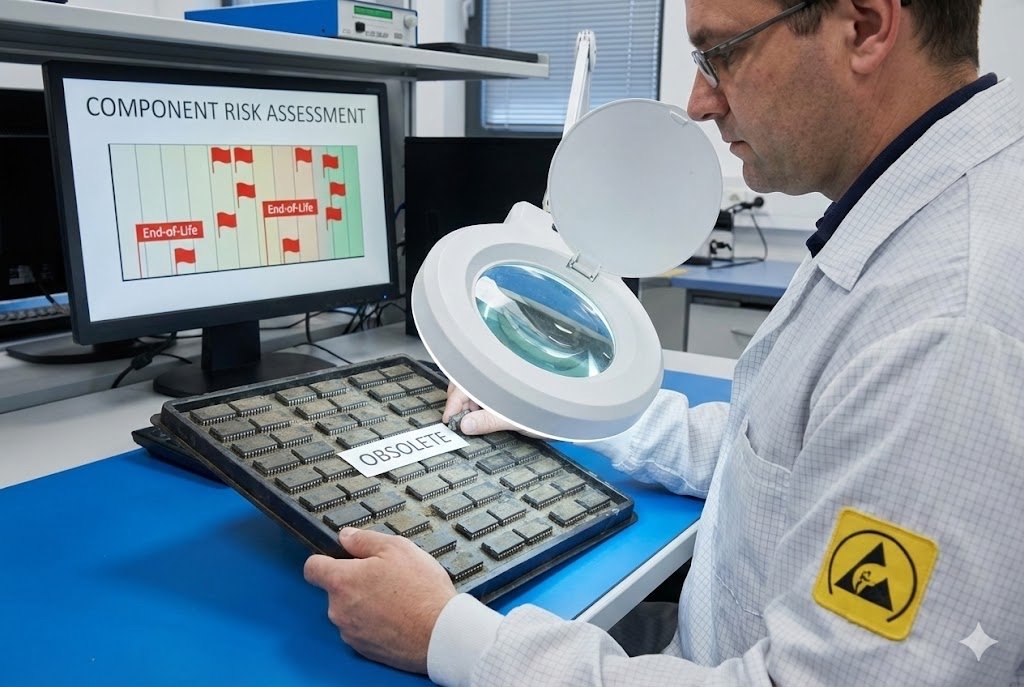 identifying risks of obsolete components