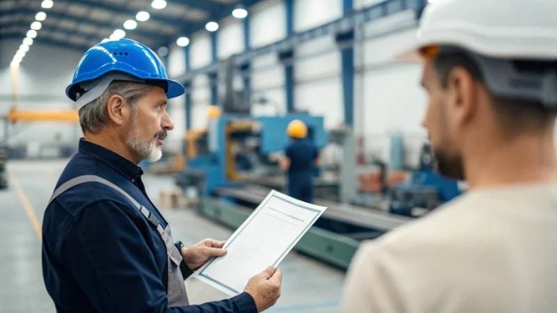 Two professionals shaking hands across a table, symbolizing a business partnership.