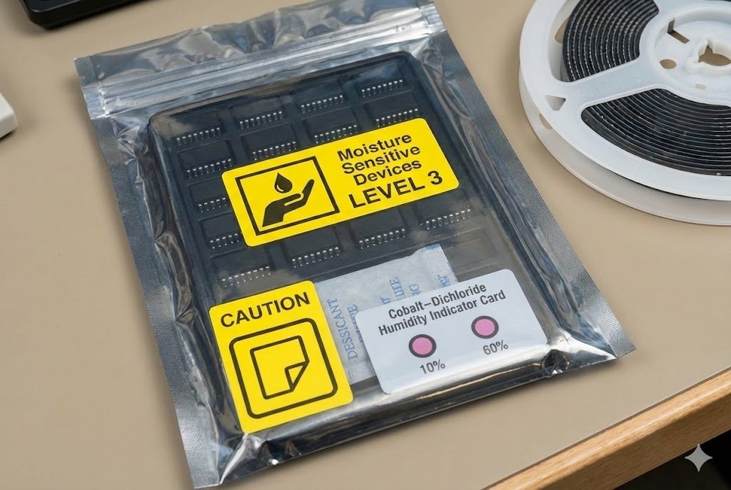 Moisture Sensitive Devices in packaging