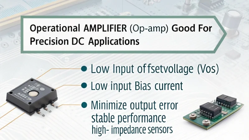 Low-Power Op-Amp Selection A low-power IoT sensor node powered by a small battery