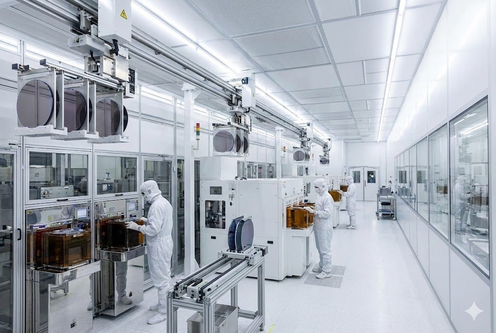 Memory wafer manufacturing plant