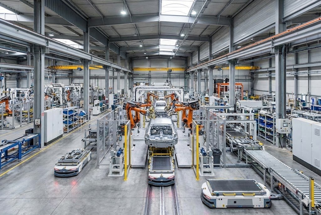 Industrial Automation Challenges Industrial factory floor automation