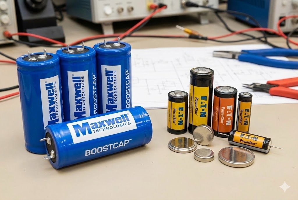 Maxwell and Eaton brand capacitors Maxwell and Eaton Supercapacitors