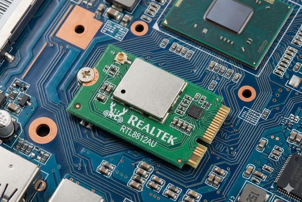 Realtek WiFi Module on Circuit Board