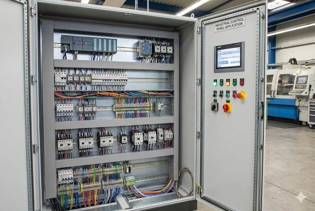Industrial Control Panel Application