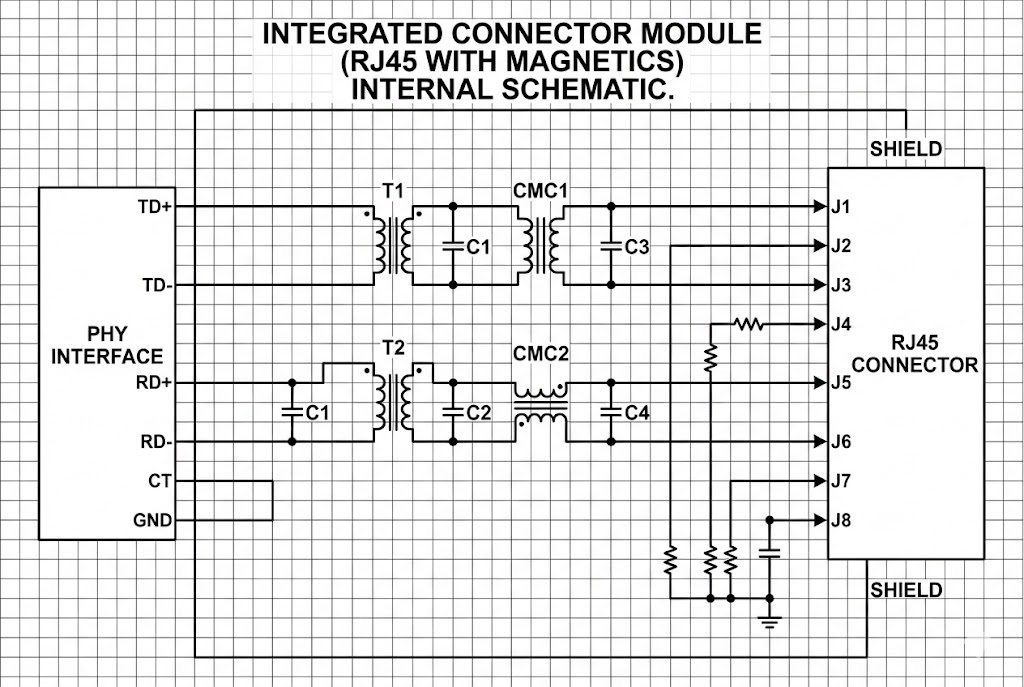 ICM Internal Schematic Integrated Connector Module Internal Schematic