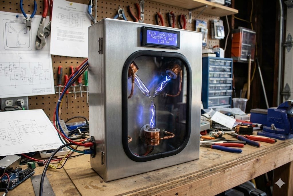 Supercapacitor concept art Real Life Flux Capacitors