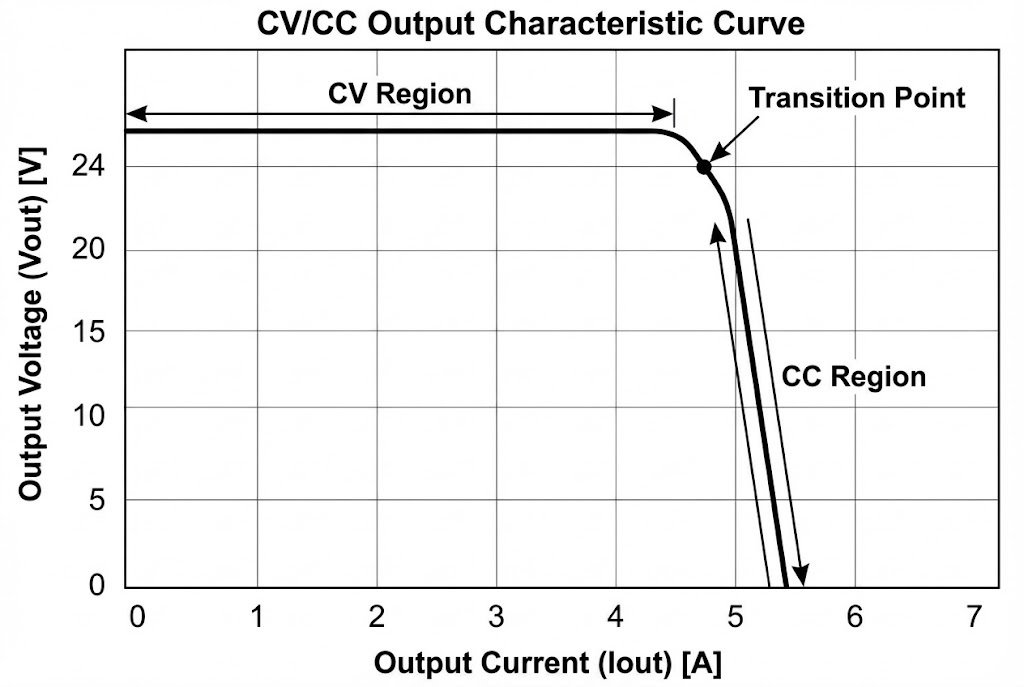 CV/CC Output Characteristic Curve