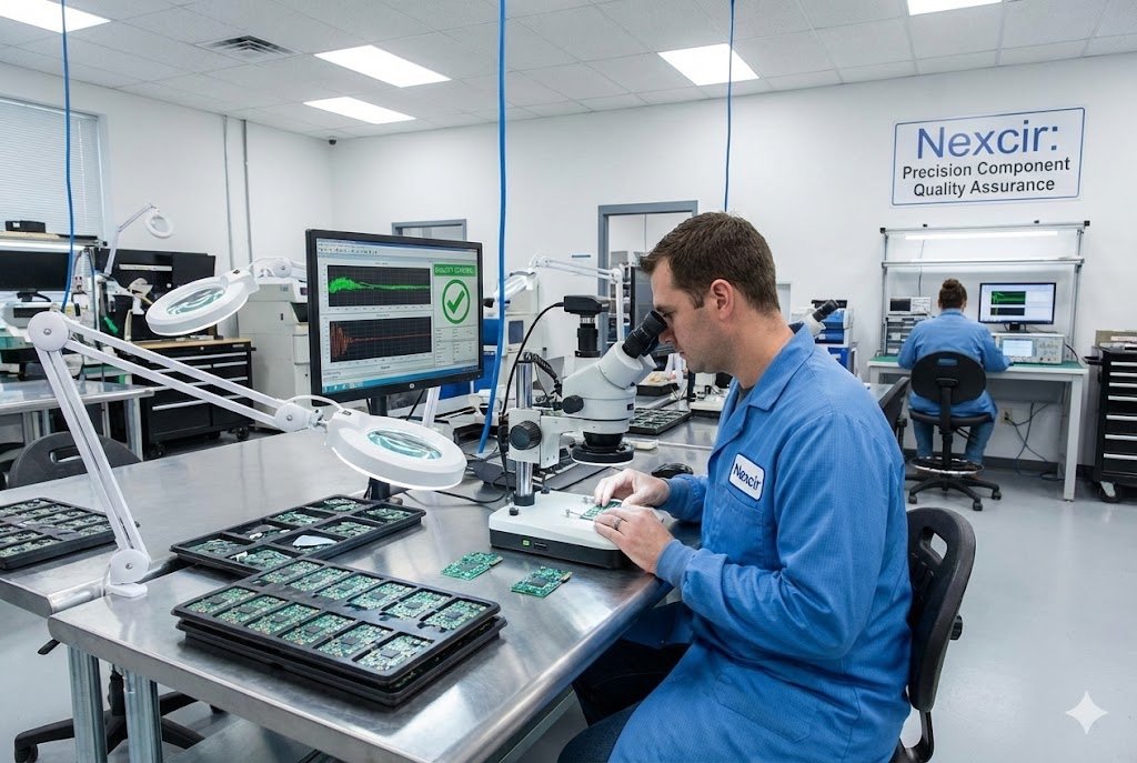 Nexcir electronic component quality control
