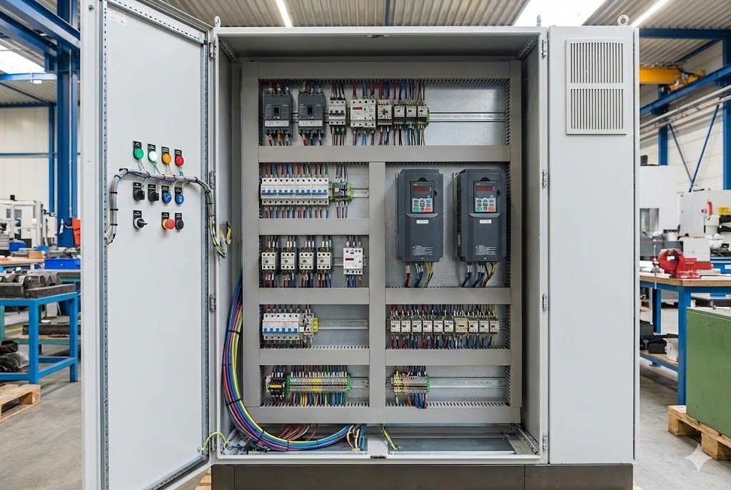 Industrial motor control panel