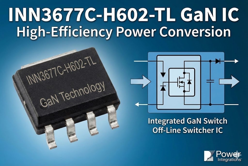 INN3677C-H602-TL Overview INN3677C-H602-TL GaN IC overview