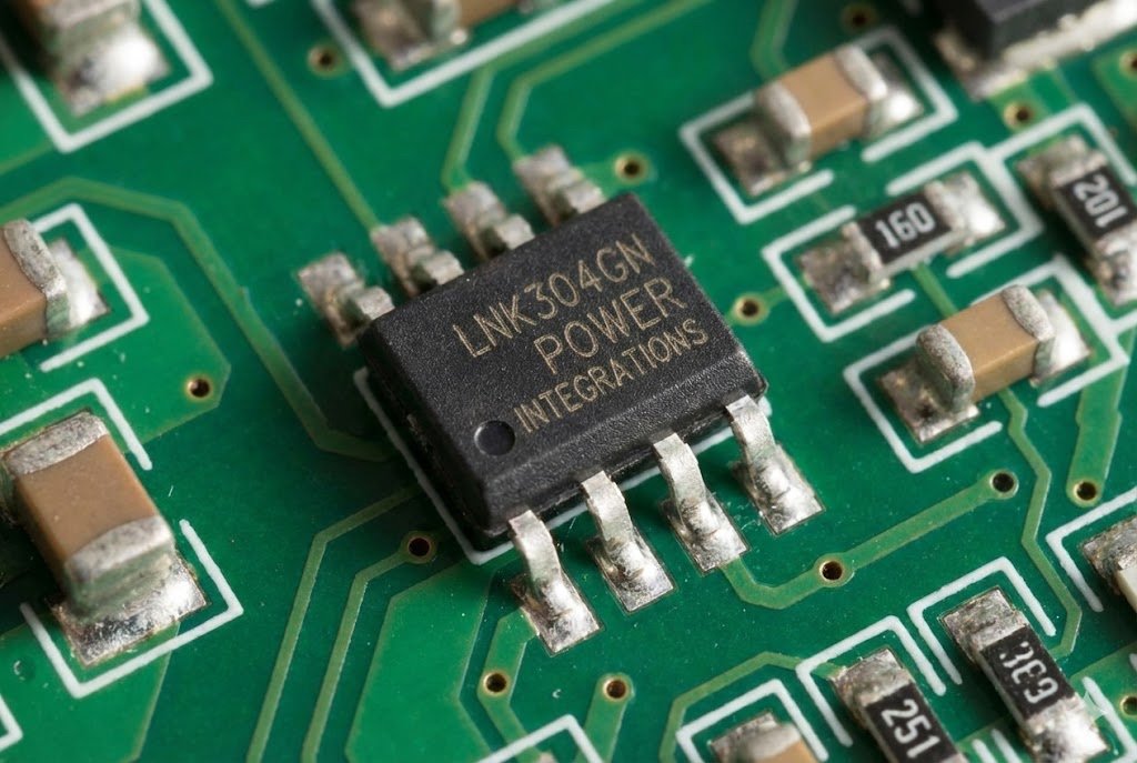 LNK304GN surface mount package on PCB