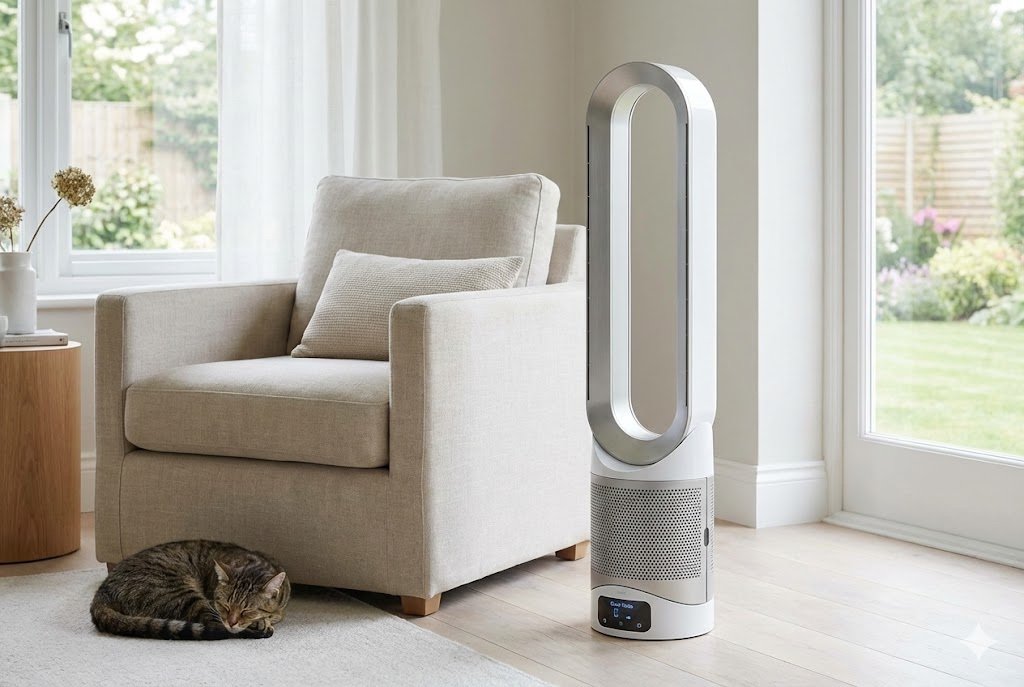 Quiet home appliance fan application