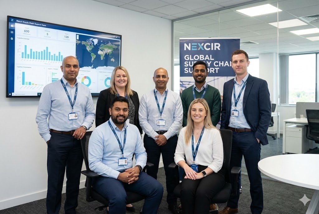 Nexcir supply chain support team