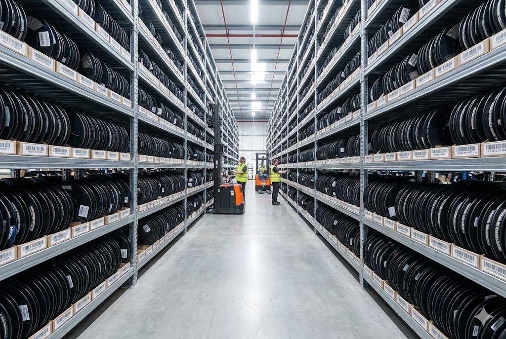 Electronic Components Reel Storage Warehouse storage of reel components