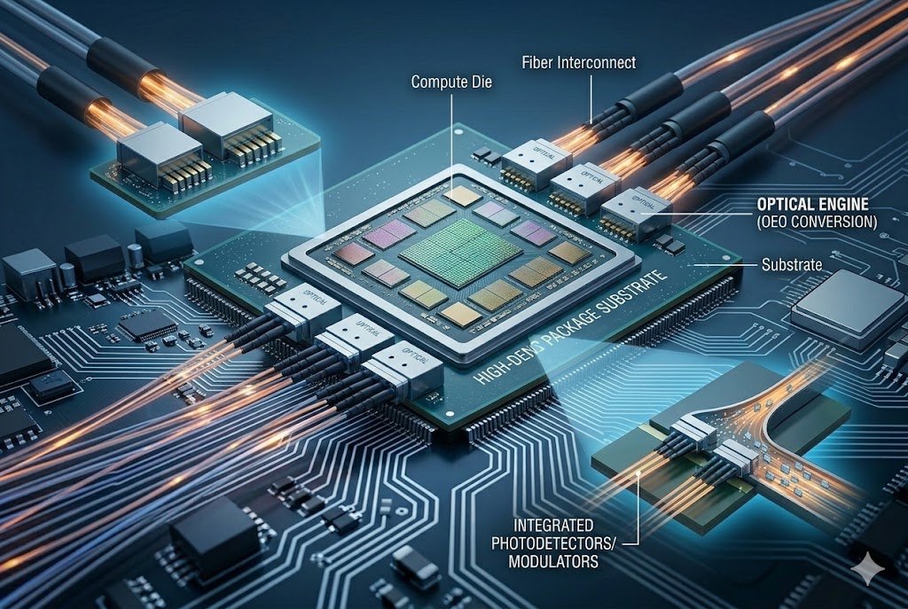 Co-Packaged Optics CPO technology
