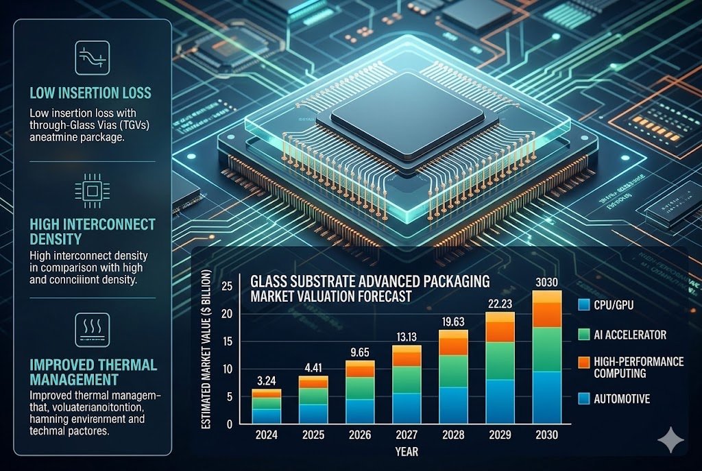 glass substrate advanced packaging valuation