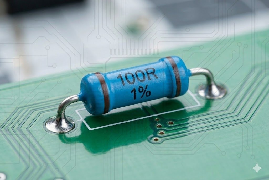 precision metal film resistor