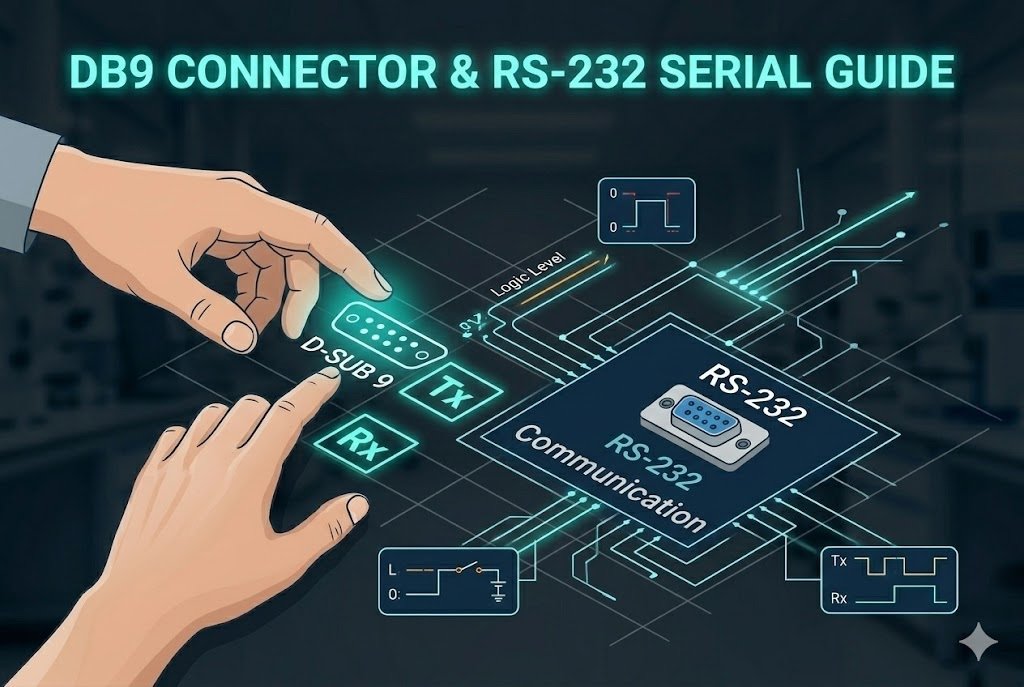 DB9 connector and RS-232 serial communication guide DB9 connector and RS-232 serial communication guide