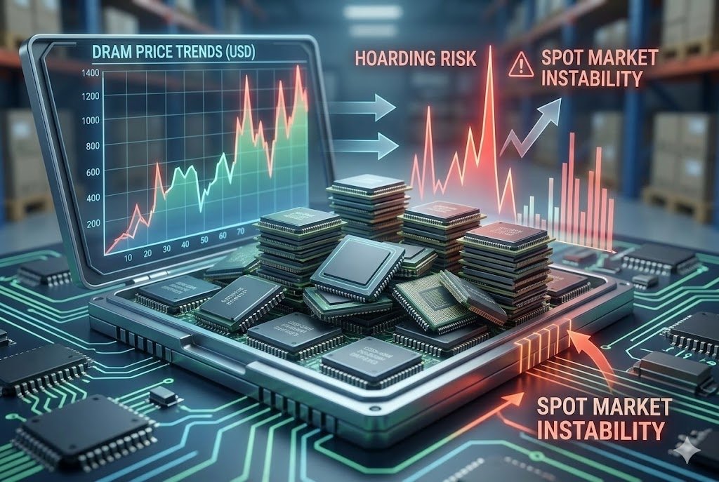 Spot Market Risks spot market hoarding risks DRAM