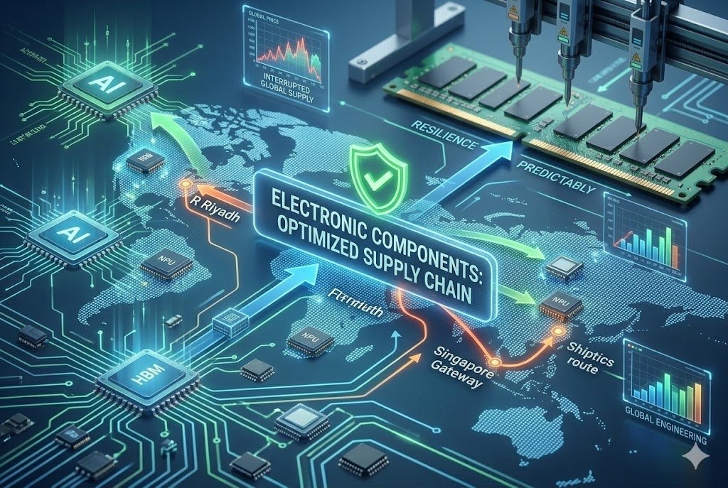 Inventory optimization in trading Electronic component supply chain and inventory optimization