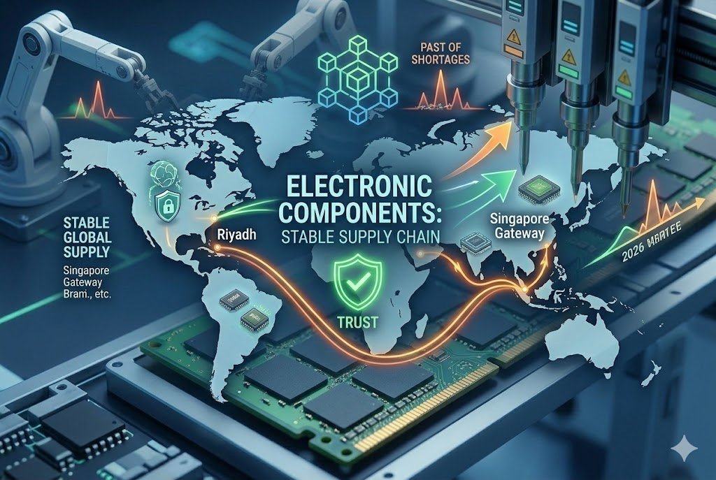 Electronic components stable supply chain