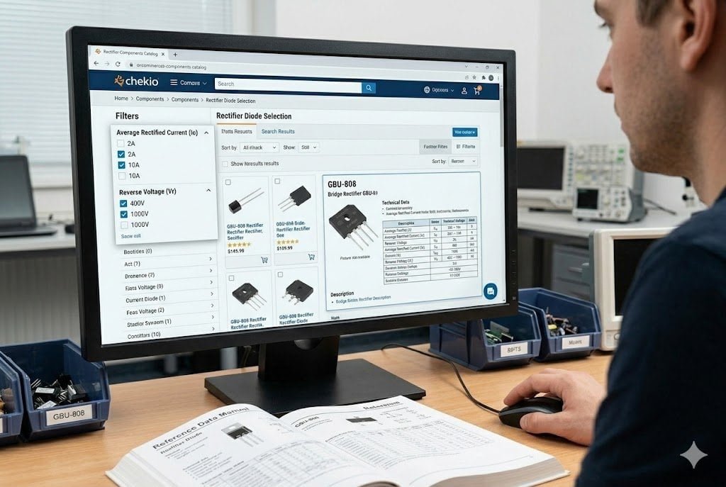 Compare Rectifiers choosing electronic components rectifiers