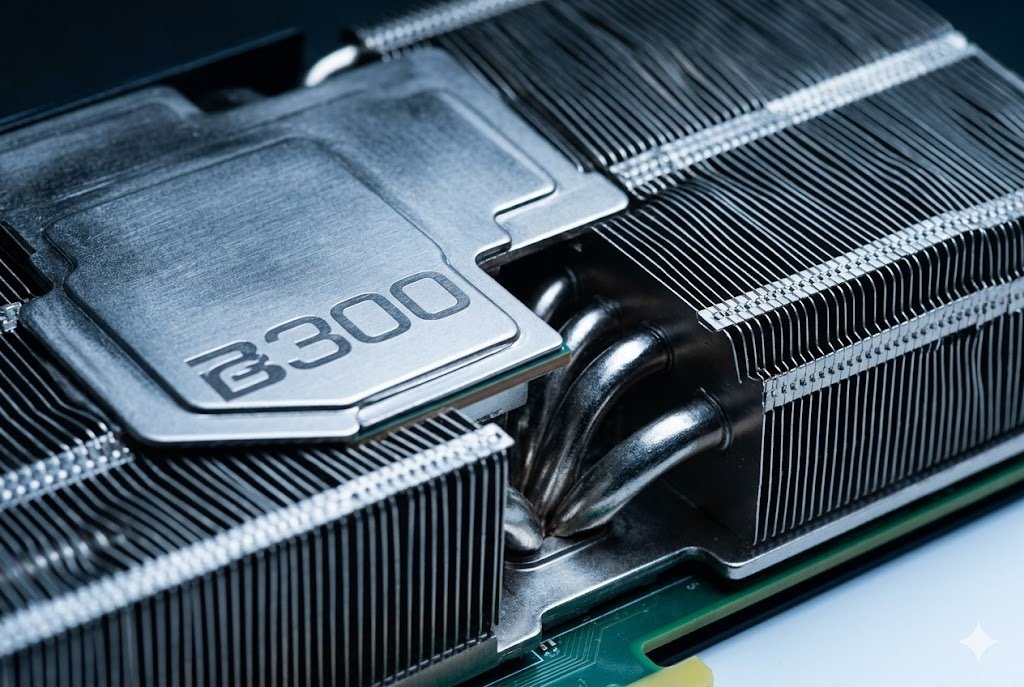 High Power Chip Cooling NVIDIA B300 high power chip cooling