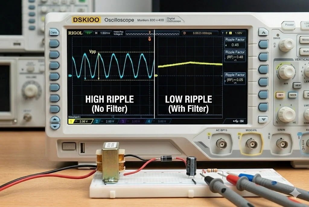 Ripple Factor ripple factor in rectifiers