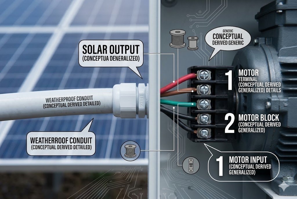 Industrial and Solar Wiring alt solar panel wiring and industrial motor