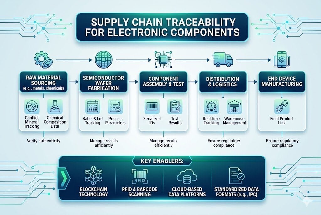 Supply Chain Traceability supply chain traceability for electronic components