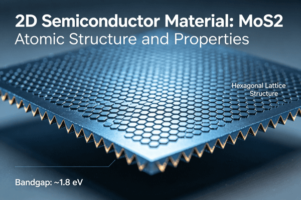 2D semiconductor materials MoS2