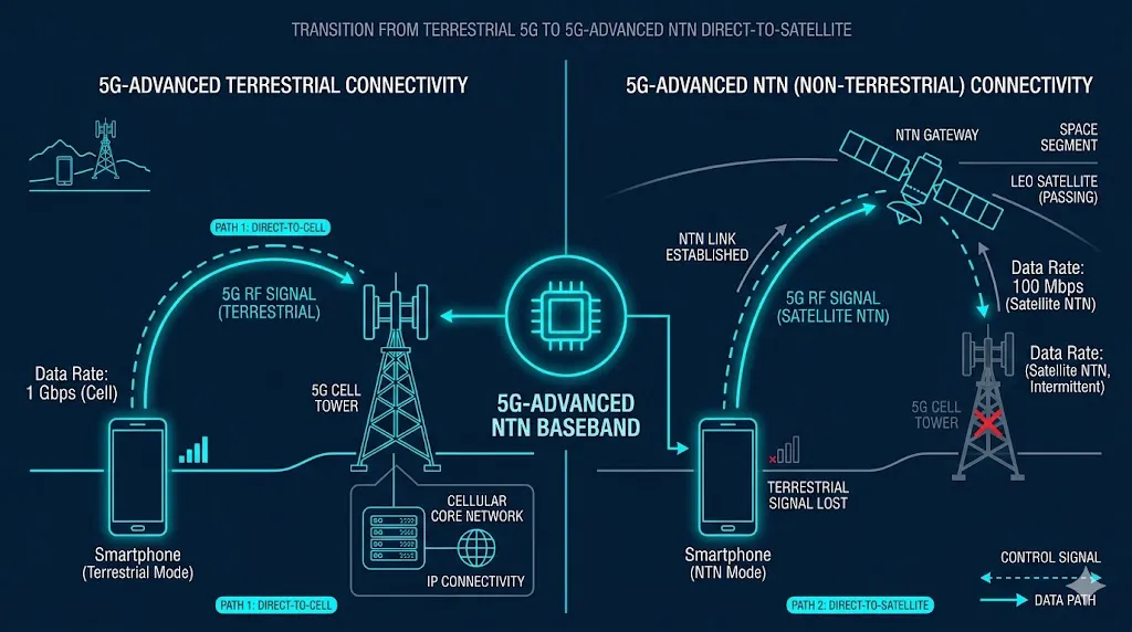 5G-Advanced NTN 5G-Advanced NTN baseband chips