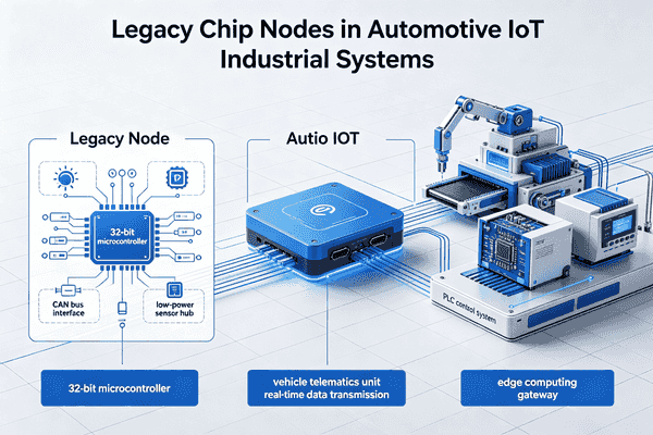 Legacy chip nodes automotive IoT industrial