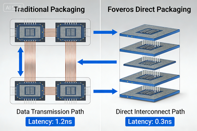 10x Density Increase High density chip interconnect latency reduction