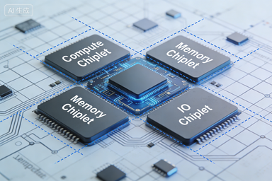 Chiplet Core Logic splitting large chips into chiplets
