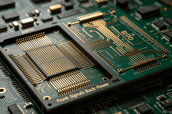 Backside Power Delivery Network BSPDN structure