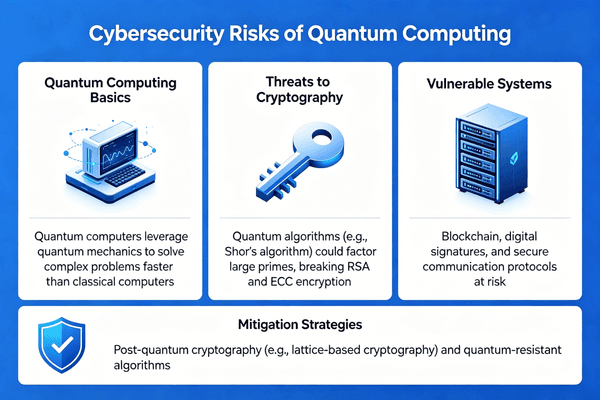 Cybersecurity risks of quantum computing