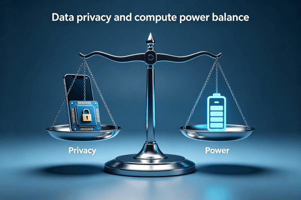 Data privacy and compute power balance