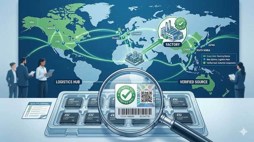 Electronic Component Sourcing Procurement of electronic components