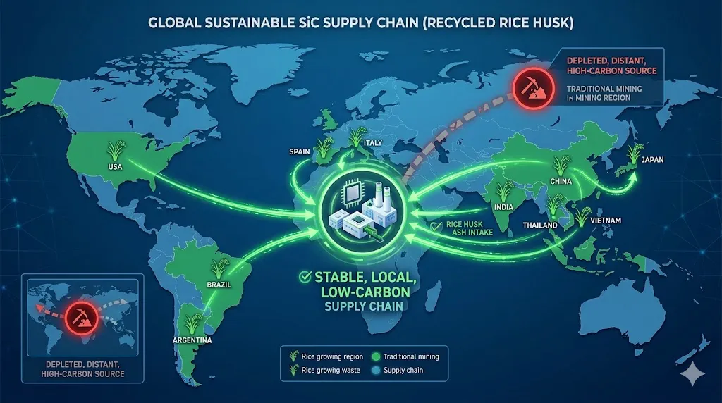 Green Supply Chain supply chain stability with green semiconductor materials