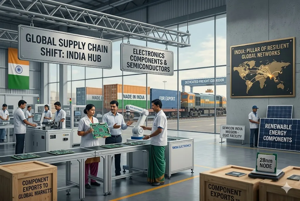 Global supply chain shift India