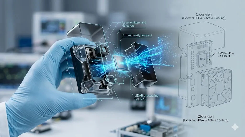 Lightweight LiDAR SoC design