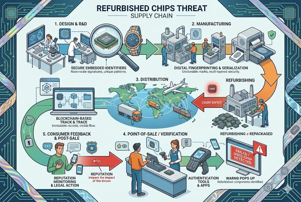 Refurbished Chips Threat refurbished chips threat supply chain