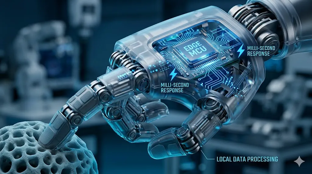 High sensitivity pressure sensors in robotics