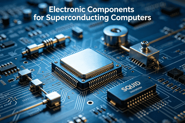 electronic components for superconducting computers