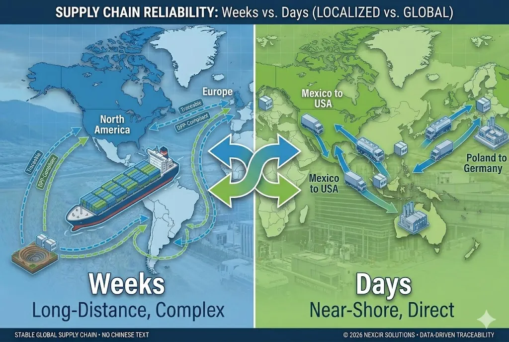 near-shoring supply chain strategy