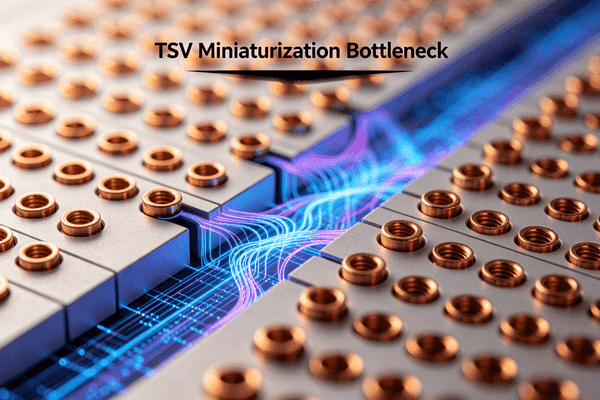 TSV miniaturization bottleneck